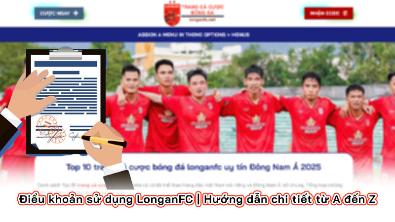 Điều khoản sử dụng LonganFC | Hướng dẫn chi tiết từ A đến Z