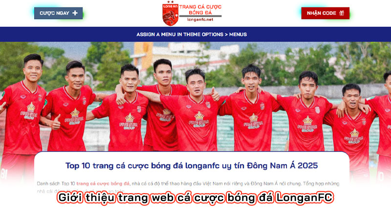 Giới thiệu trang web cá cược bóng đá LonganFC